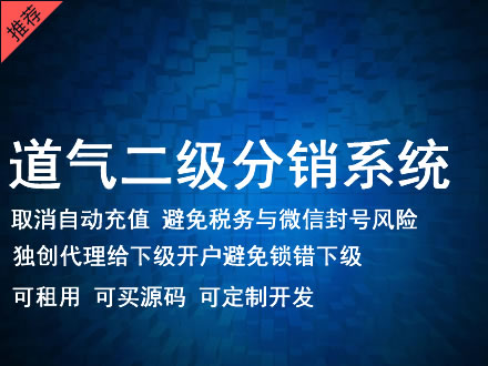 青海省道气二级分销系统 分销系统租用 微商分销系统 直销系统